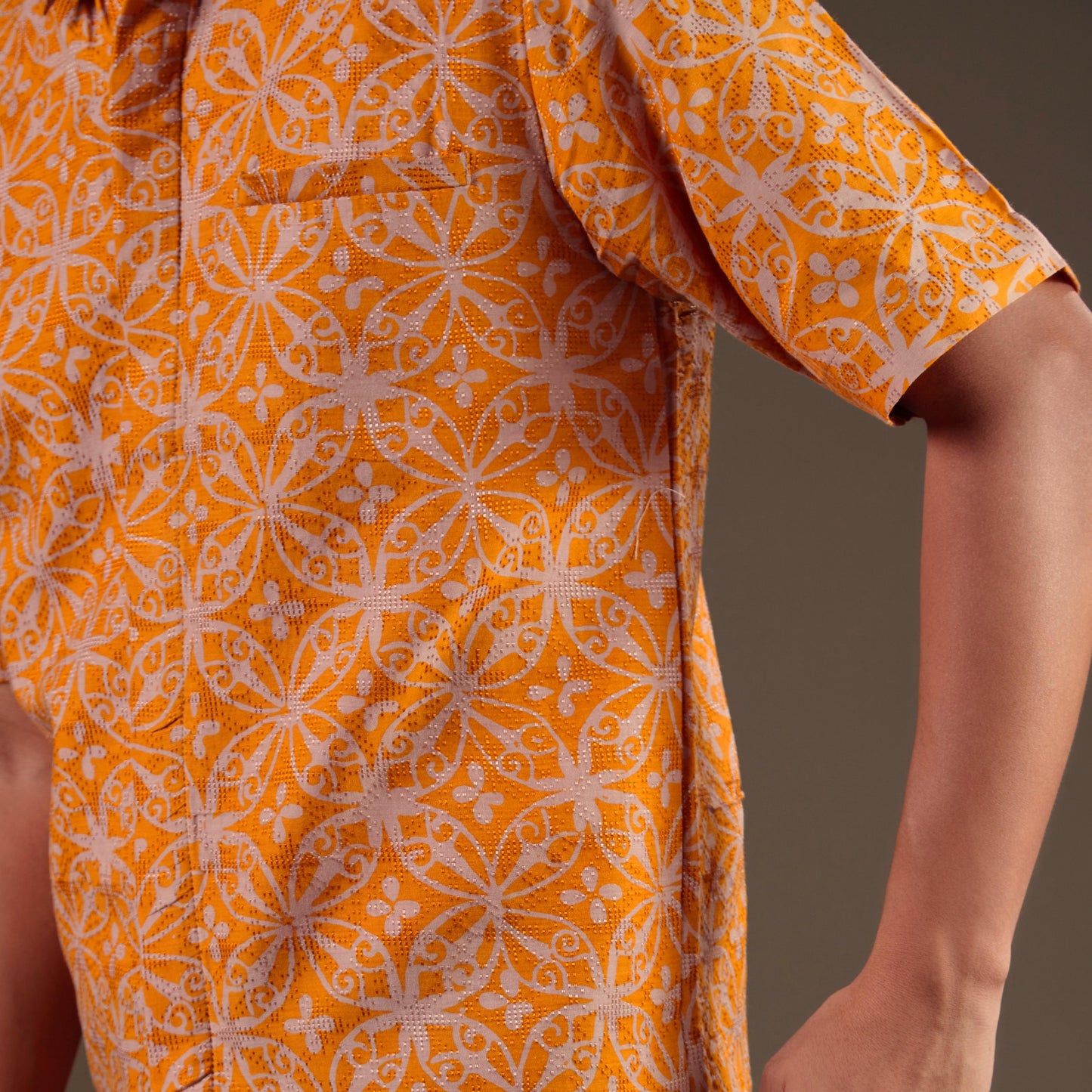 Kaning - Mandalas Kemeja Batik Pria Premium Lengan Pendek