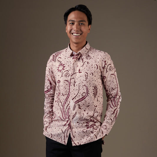 Martami - Mandalas Kemeja Batik Pria Premium Lengan Panjang