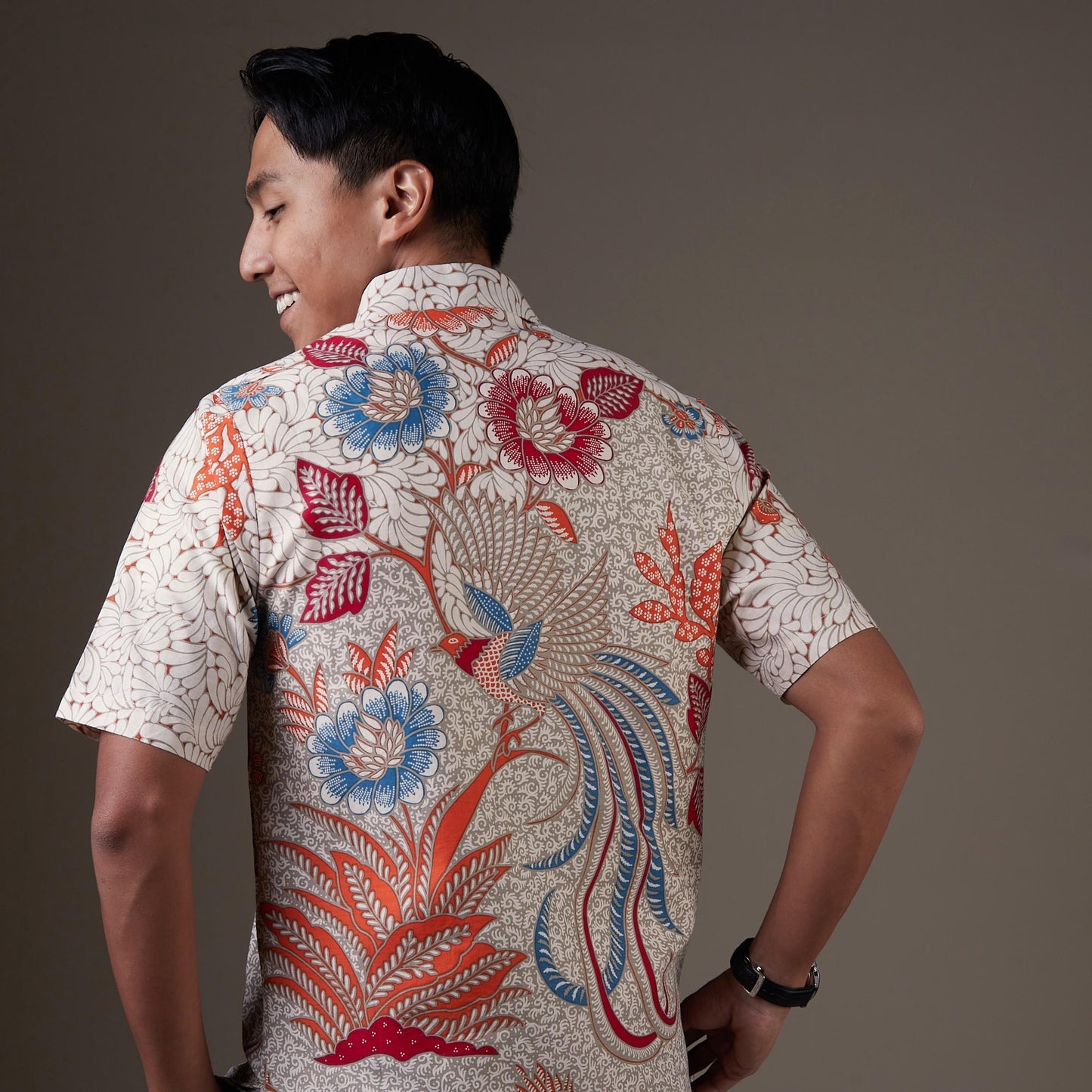 Mularum - Mandalas Kemeja Batik Pria Premium Lengan Pendek