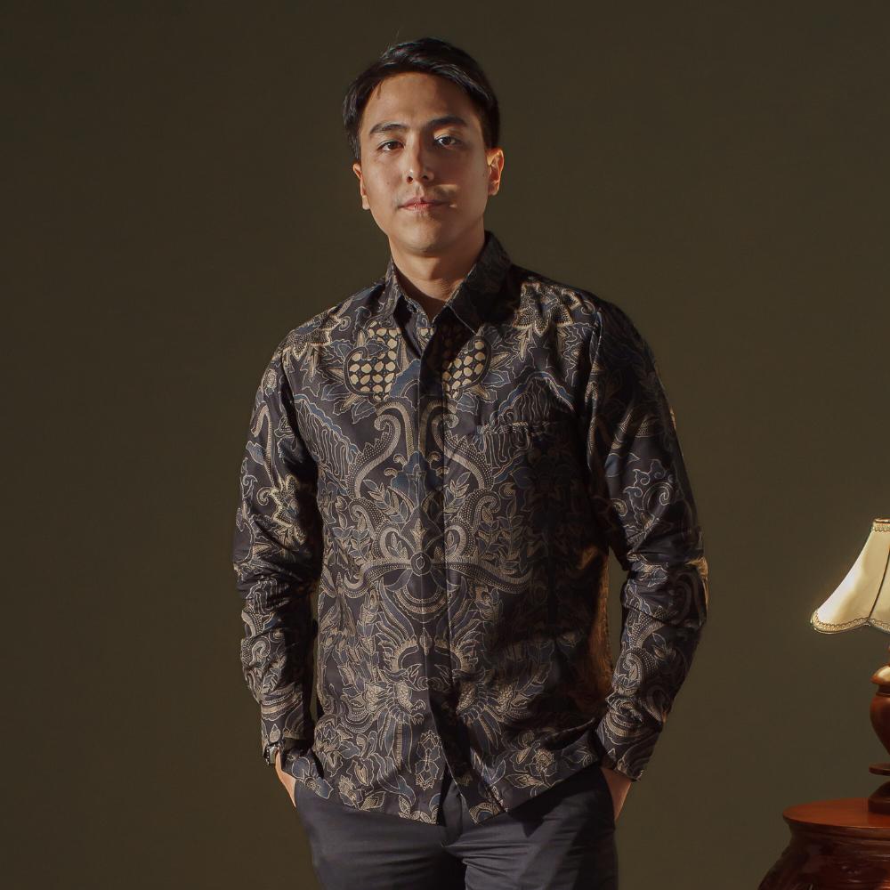 Praba - Mandalas Kemeja Batik Pria Premium Lengan Panjang