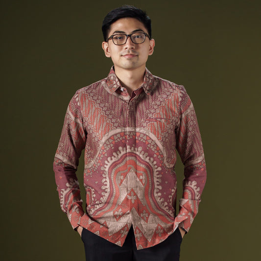 Nala - Mandalas Kemeja Batik Pria Premium Lengan Panjang