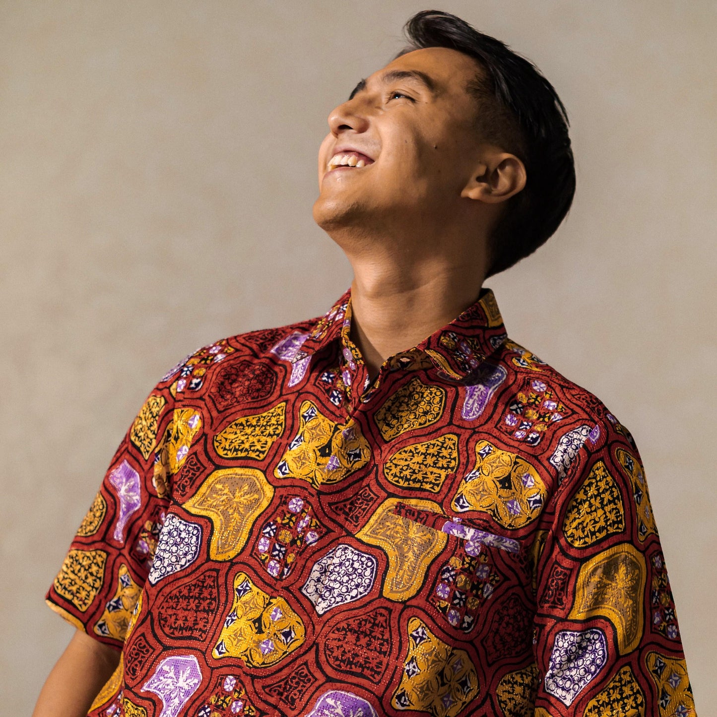 Demangan - Mandalas Premium Men's Short Sleeve Batik Shirt