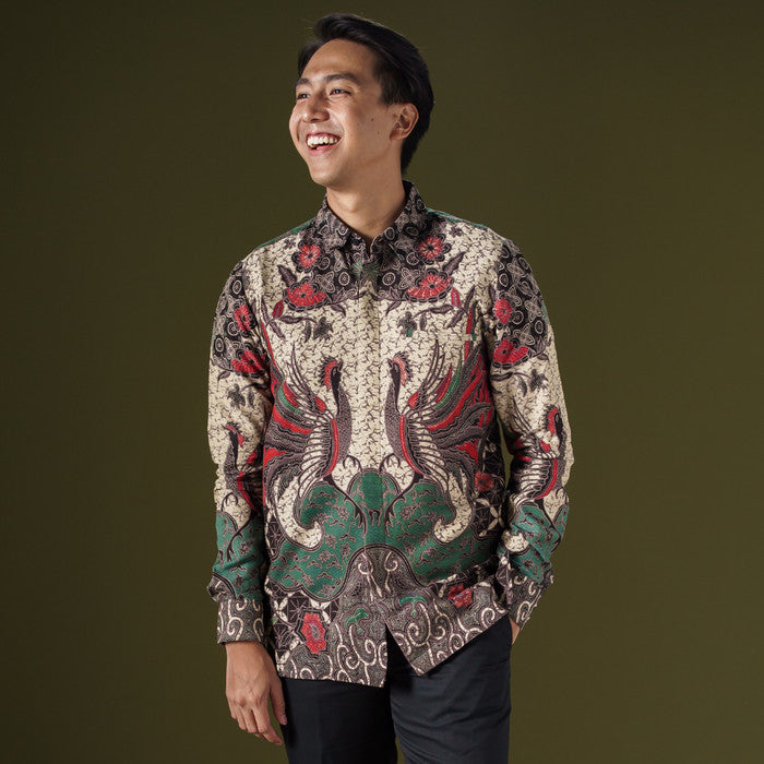 Niranjo - Mandalas Kemeja Batik Pria Premium Lengan Panjang