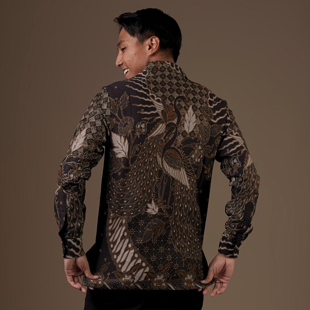 Angau - Mandalas Kemeja Batik Pria Premium Lengan Panjang