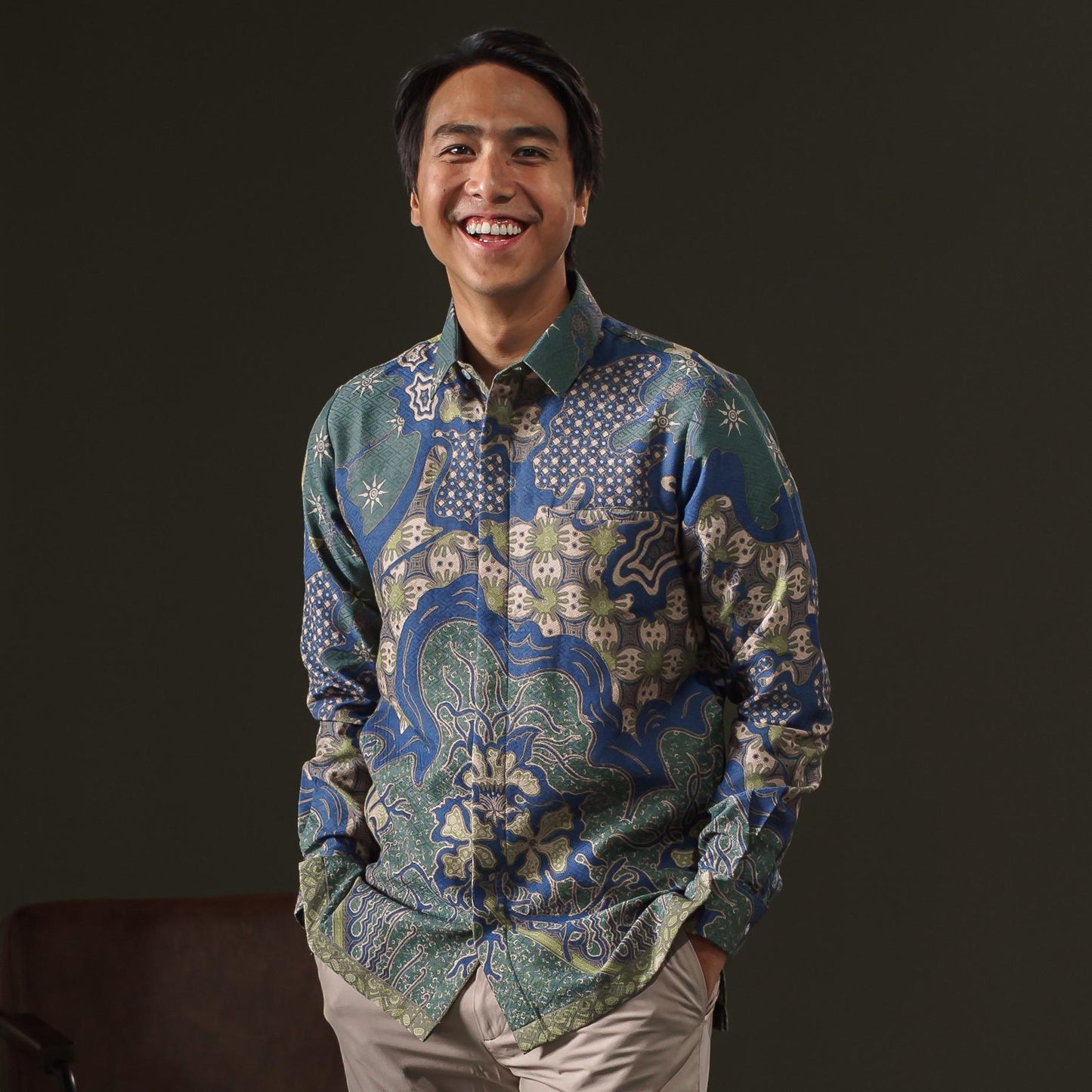 Semining - Mandalas Kemeja Batik Pria Premium Lengan Panjang