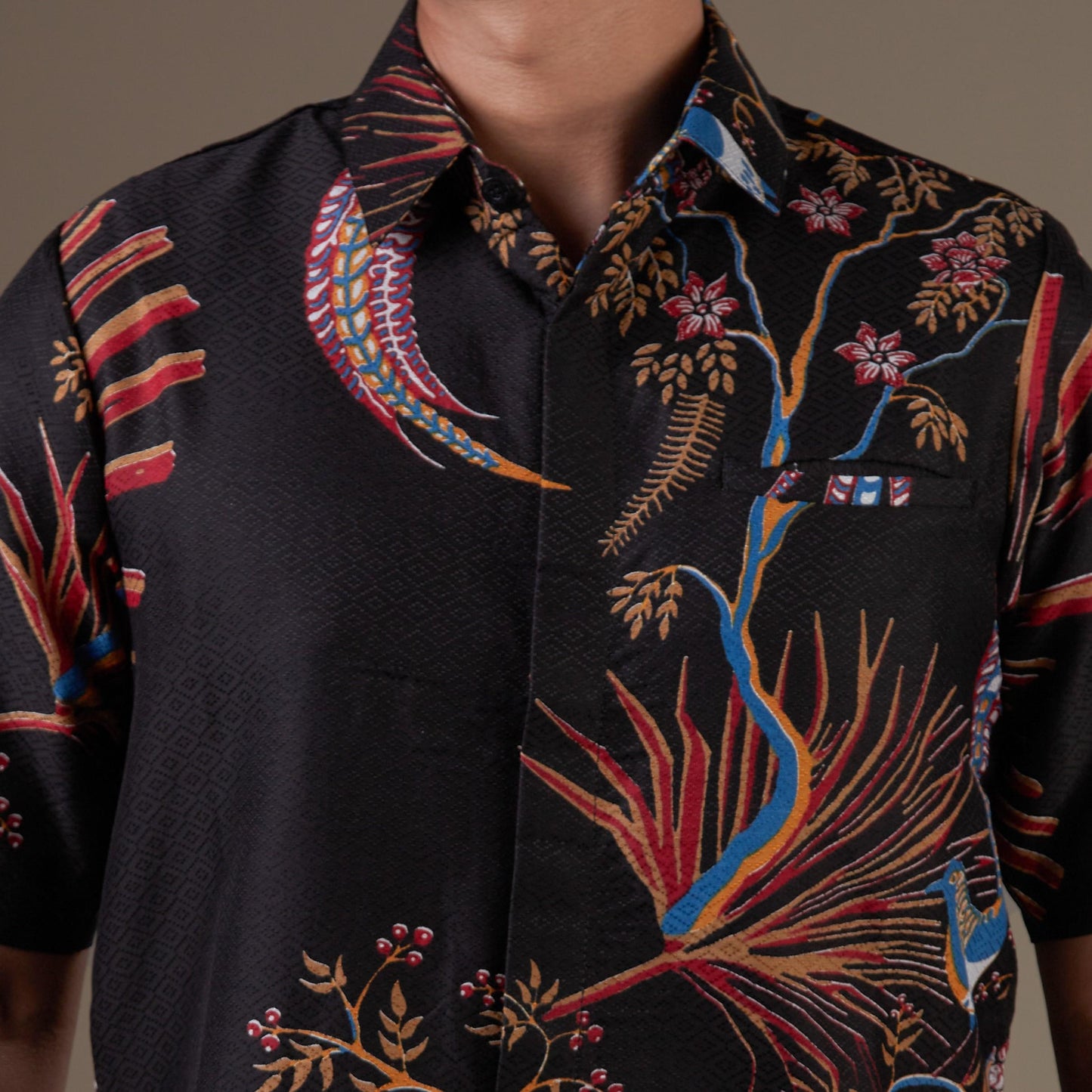 Avidian - Mandalas Kemeja Batik Pria Premium Lengan Pendek