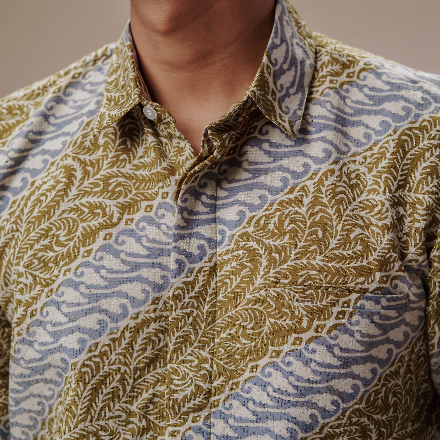 Anjali - Mandalas Kemeja Batik Pria Premium Lengan Pendek