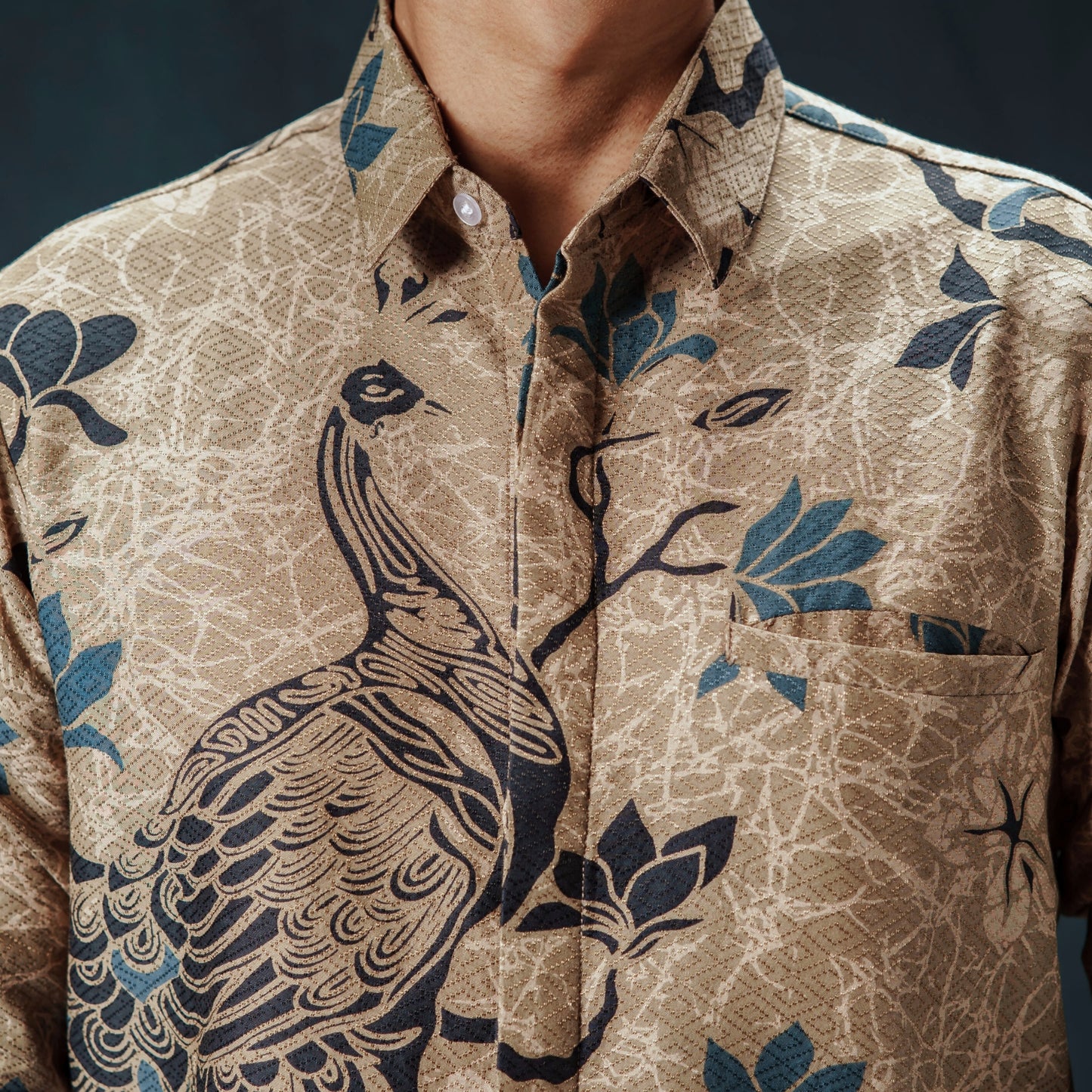 Blutit - Mandalas Kemeja Batik Pria Premium Lengan Panjang