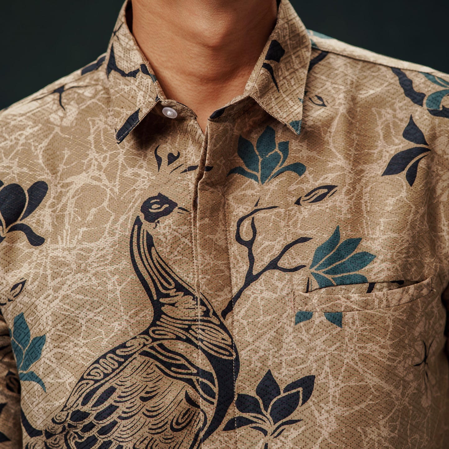 Blutit - Mandalas Kemeja Batik Pria Premium Lengan Pendek