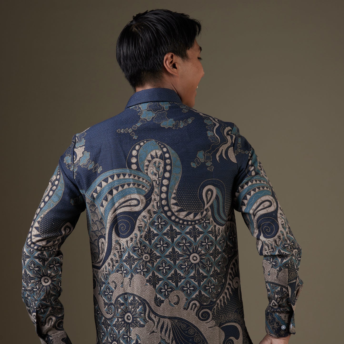 Karimo - Mandalas Kemeja Batik Pria Premium Lengan Panjang