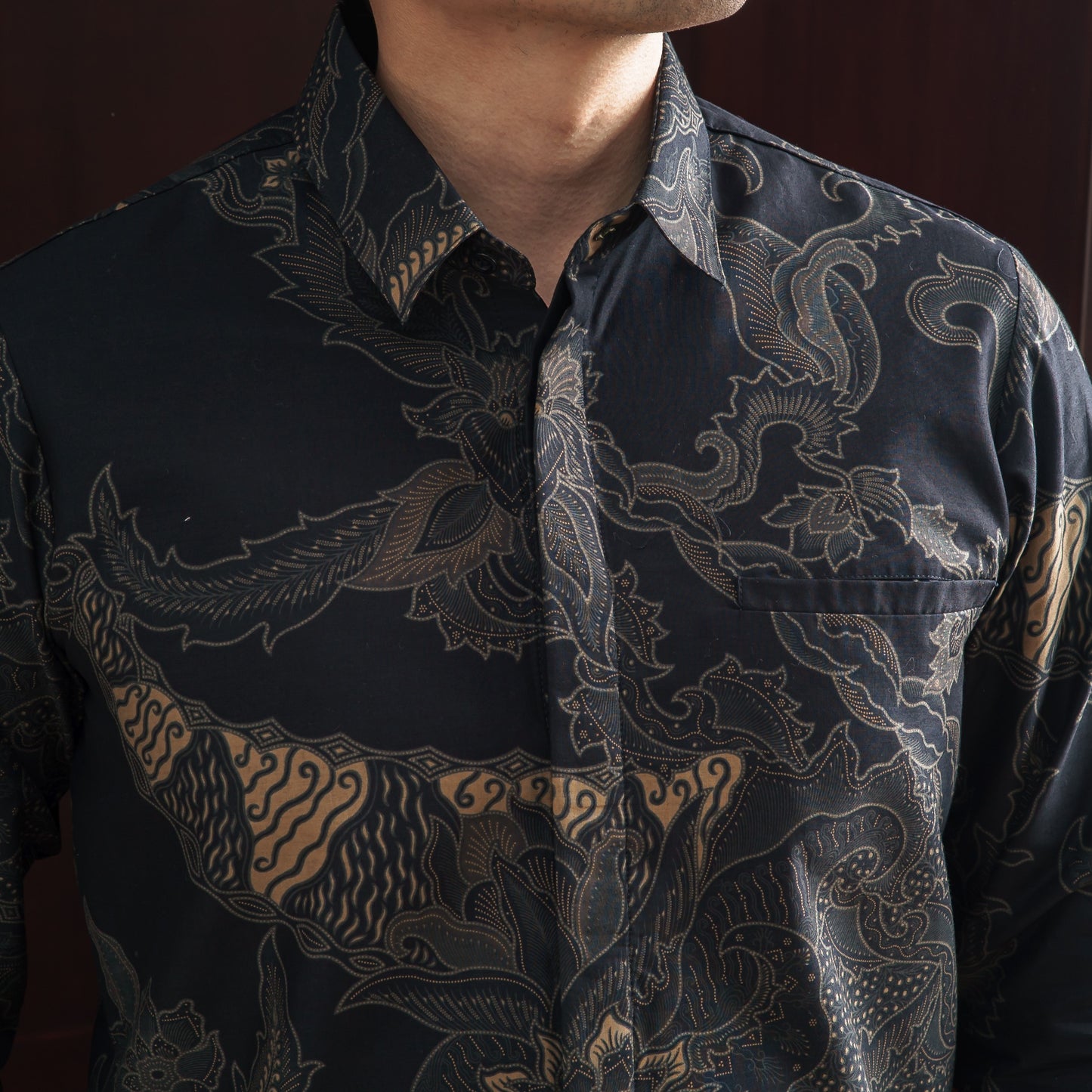 Semar - Mandalas Kemeja Batik Pria Premium Lengan Panjang