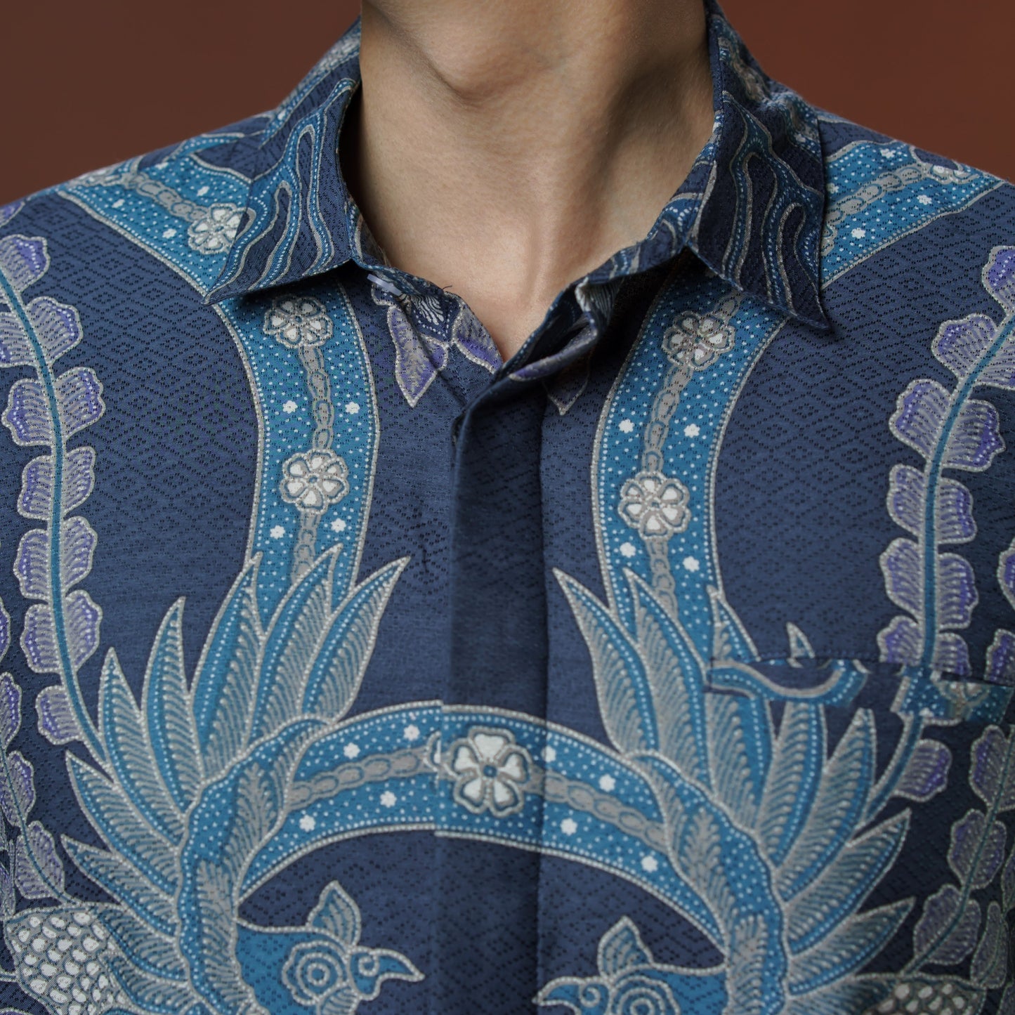 Materu - Mandalas Kemeja Batik Pria Premium Lengan Panjang