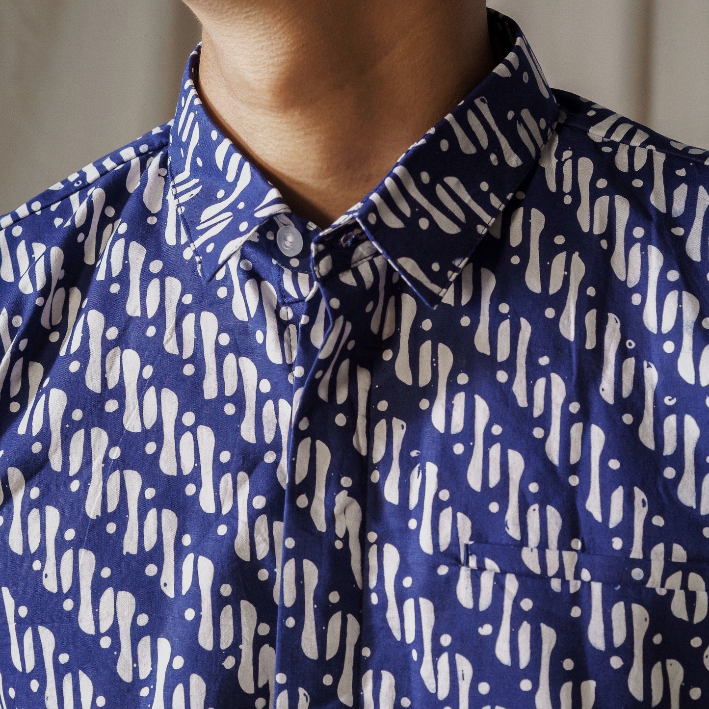 Parizon - Mandalas Premium Men's Short Sleeve Batik Shirt