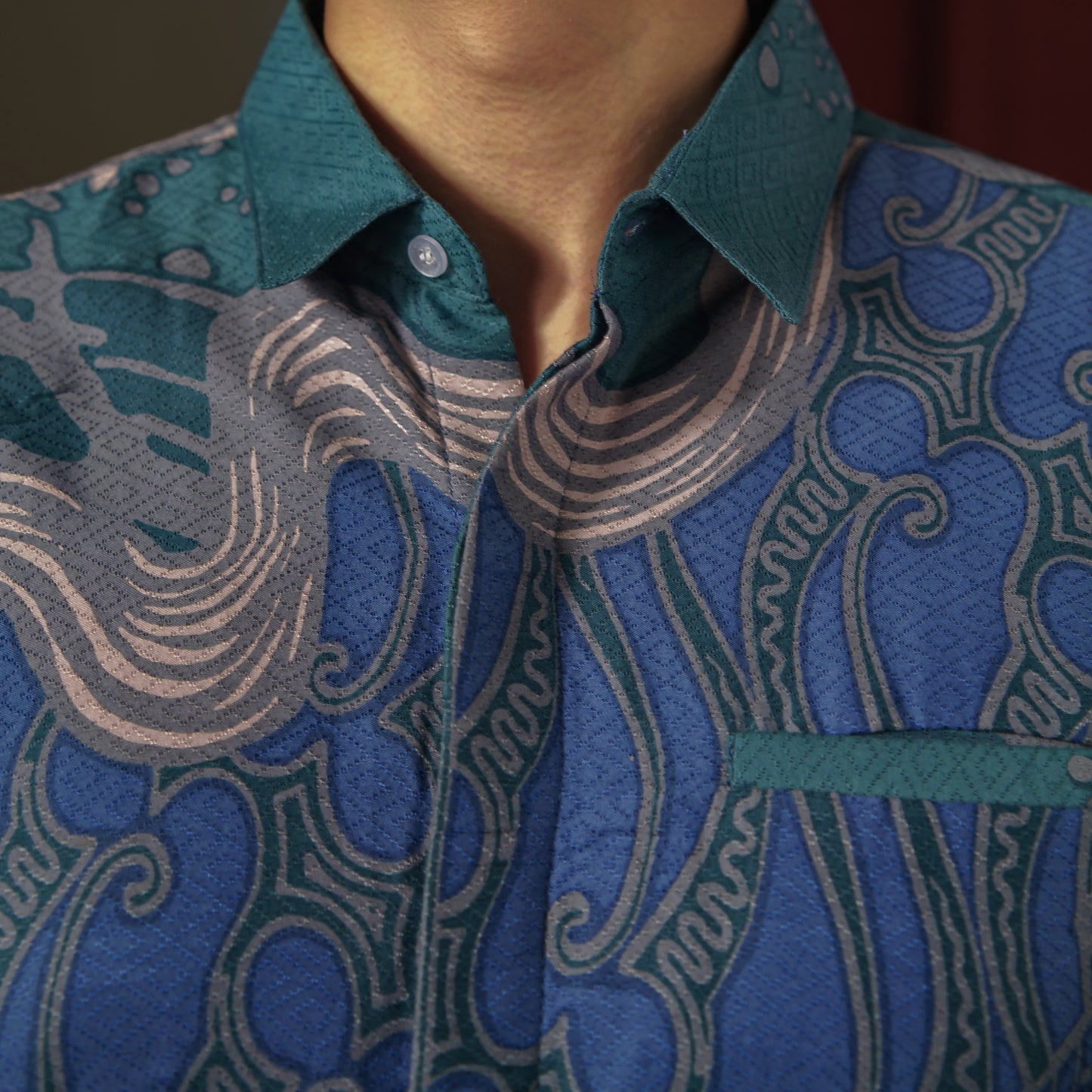 Riak - Mandalas Kemeja Batik Pria Lengan Panjang