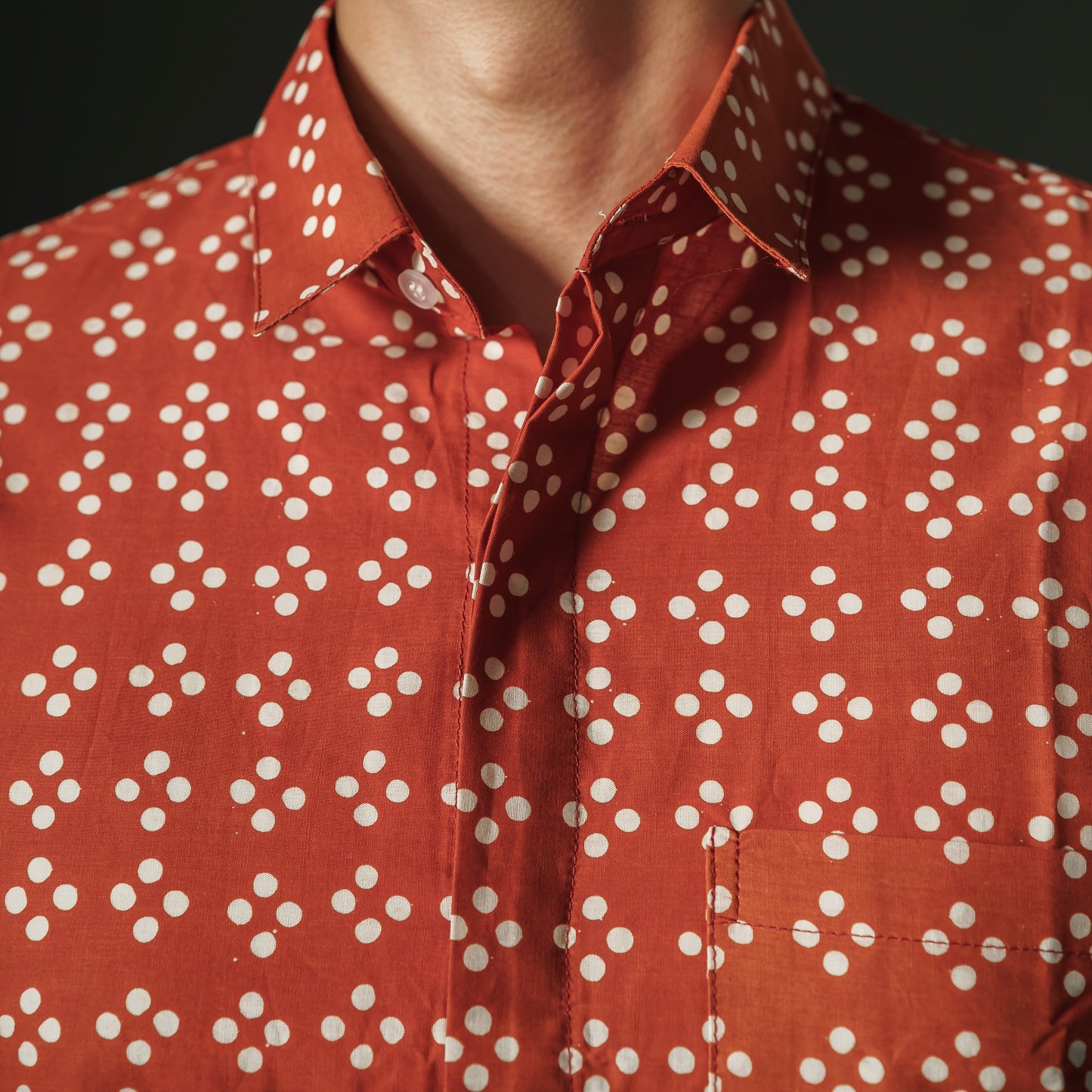 Wabata - Mandalas Premium Men's Short Sleeve Batik Shirt