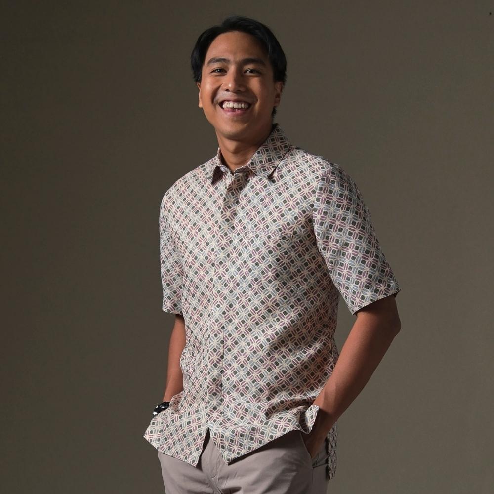 Gavi - Mandalas Premium Men's Short Sleeve Batik Shirt