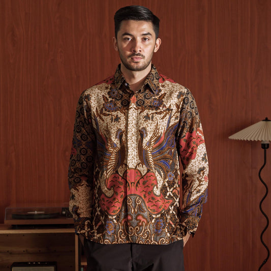 Niranbara - Mandalas Kemeja Batik Pria Premium Lengan Panjang