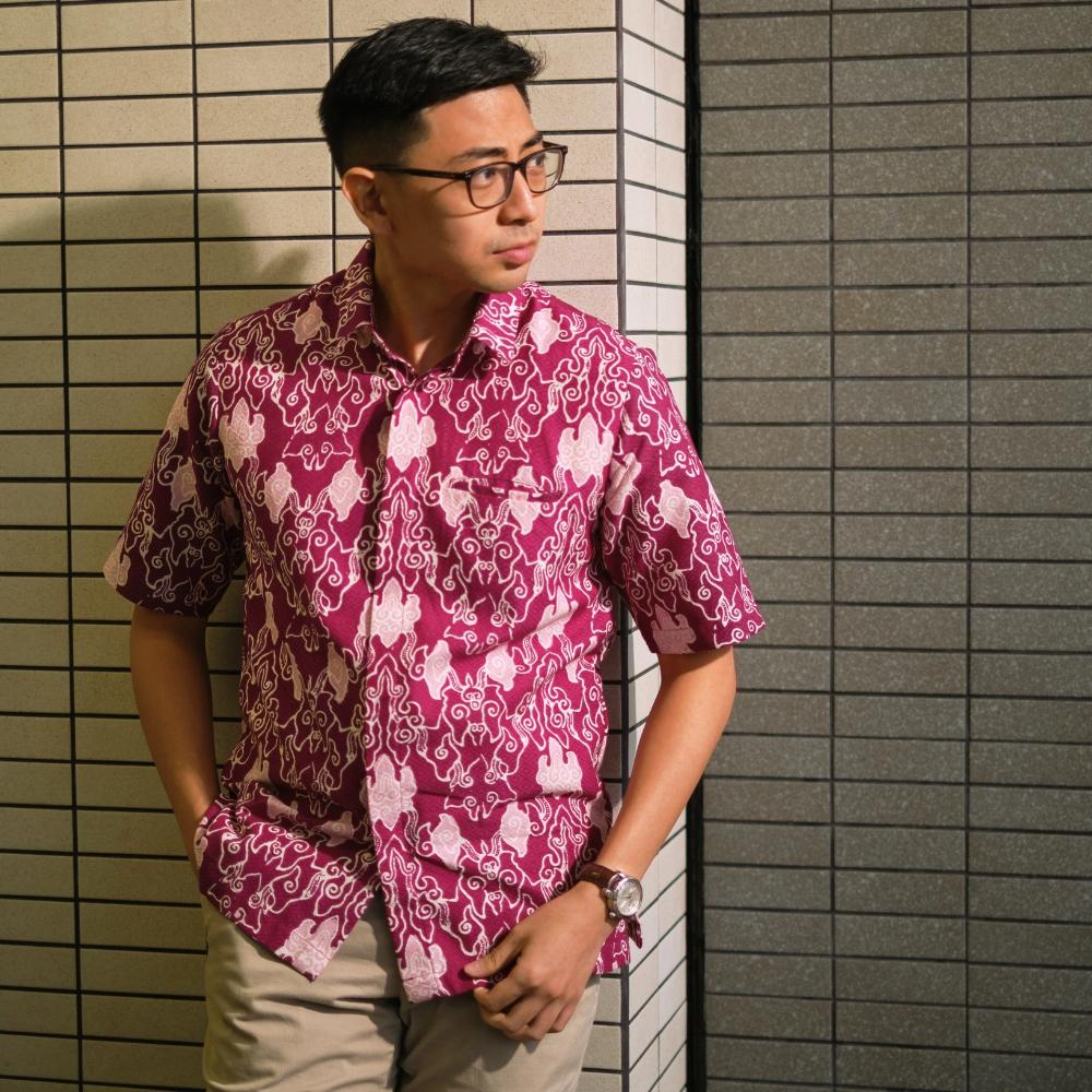 Amara - Mandalas Kemeja Batik Pria Premium Lengan Pendek
