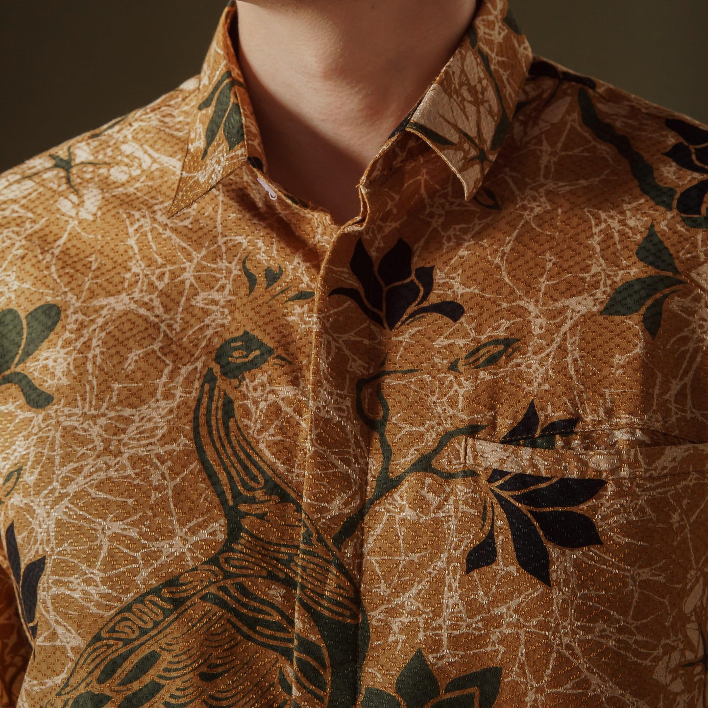 Vertit - Mandalas Kemeja Batik Pria Premium Lengan Panjang