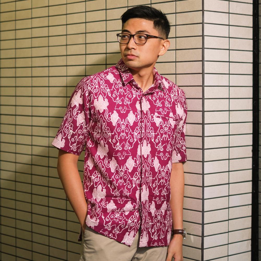 Amara - Mandalas Kemeja Batik Pria Premium Lengan Pendek