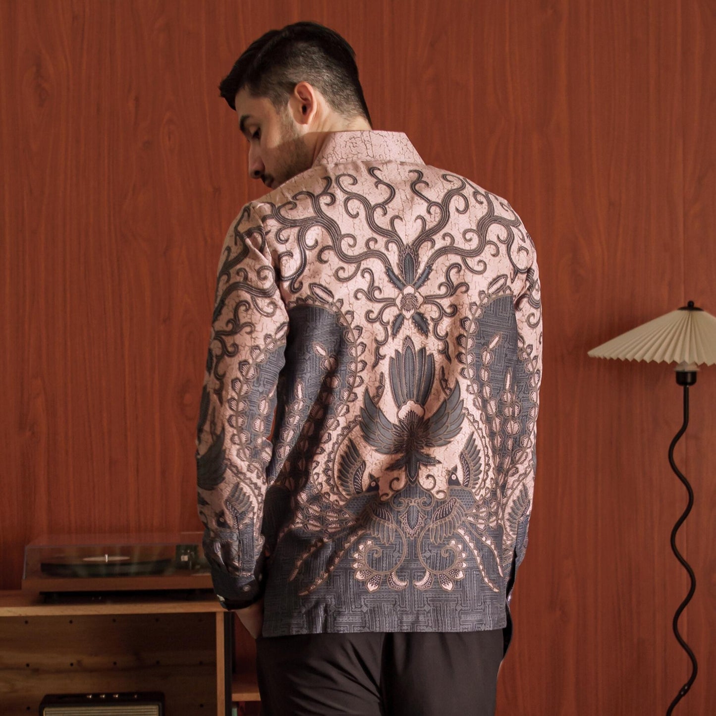 Nucean - Mandalas Kemeja Batik Pria Premium Lengan Panjang