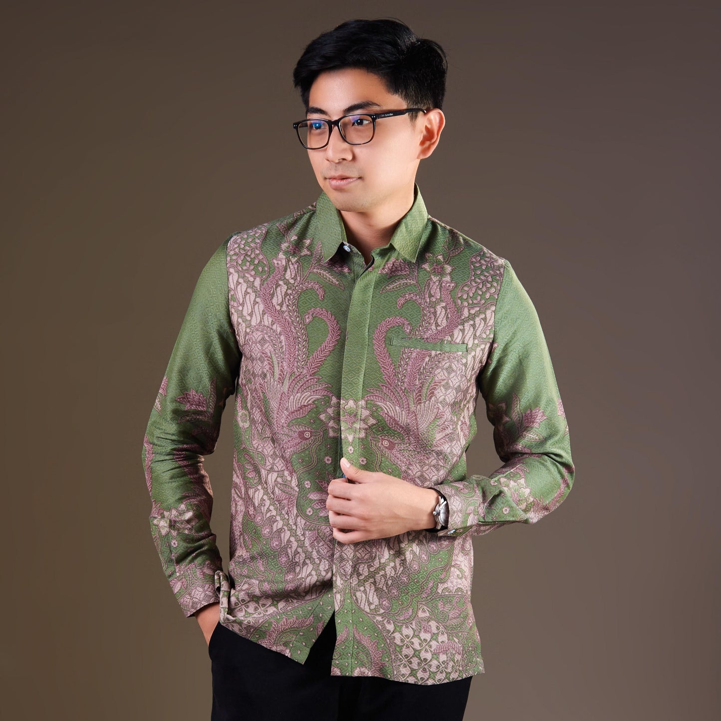 Verdangu - Mandalas Kemeja Batik Pria Premium Lengan Panjang