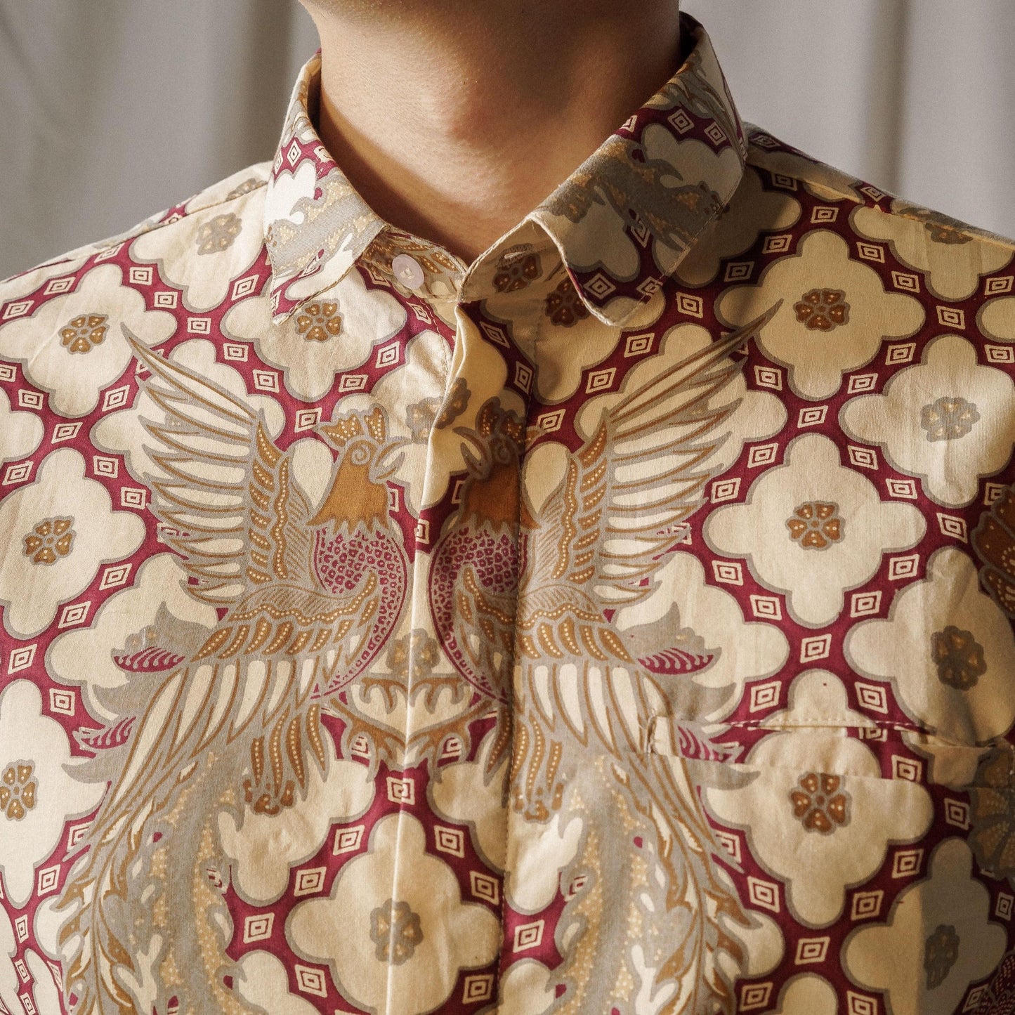 Kuncup - Mandalas Kemeja Batik Pria Premium Lengan Pendek