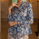 Alyssa - Mandalas Blouse Floral Atasan Batik Viscose Wanita Modern - Mandalas