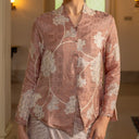 Alyssa - Mandalas Blouse Floral Atasan Batik Viscose Wanita Modern - Mandalas