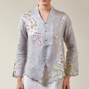 Alyssa - Mandalas Women's Kebaya Kurung Batik Viscose Blouse - Mandalas
