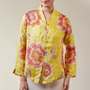 Alyssa - Mandalas Women's Kebaya Kurung Batik Viscose Blouse - Mandalas