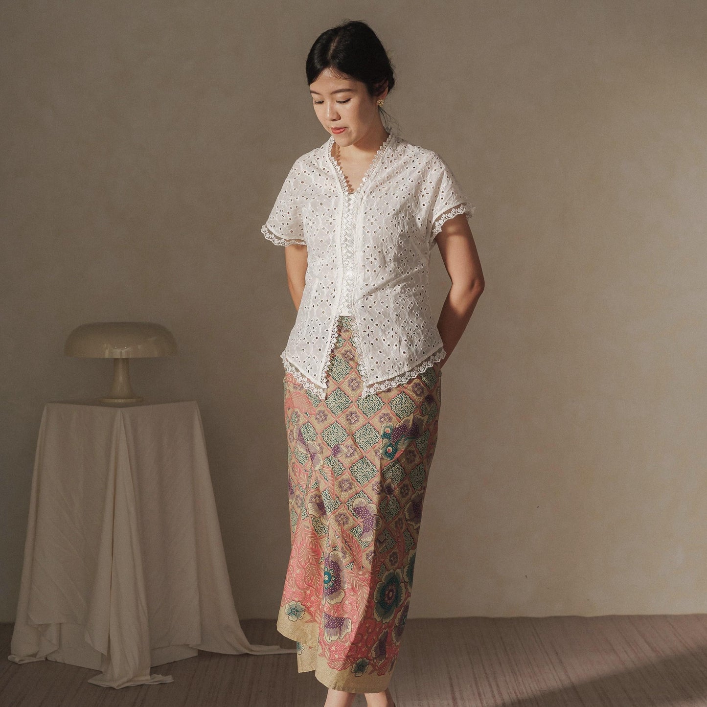 Dara - Mandalas Premium Women's Batik Wrap Skirt
