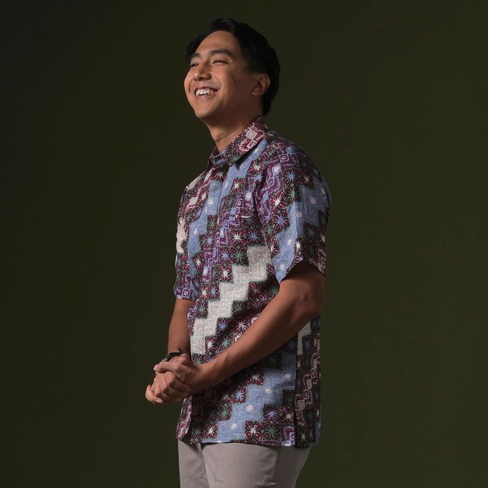 Dance - Mandalas Premium Men's Short Sleeve Batik Shirt