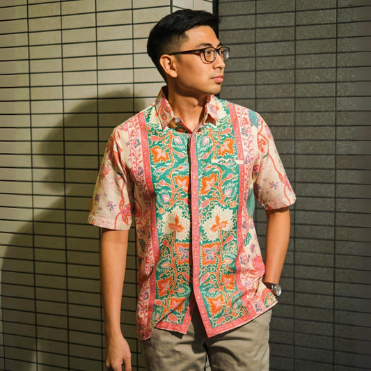 Mapad - Mandalas Kemeja Batik Pria Premium Lengan Pendek