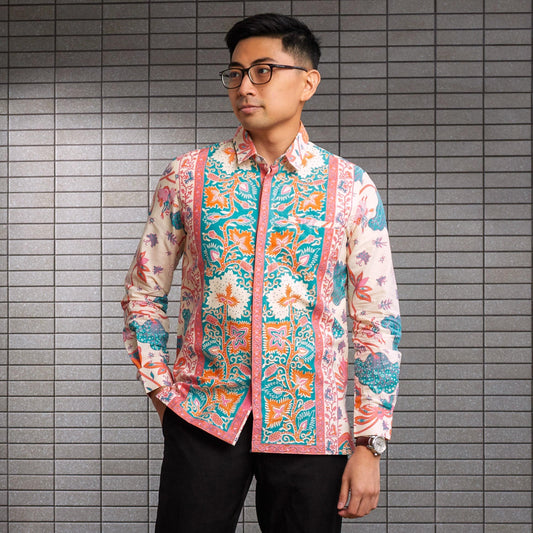 Padma - Mandalas Kemeja Batik Pria Premium Lengan Panjang