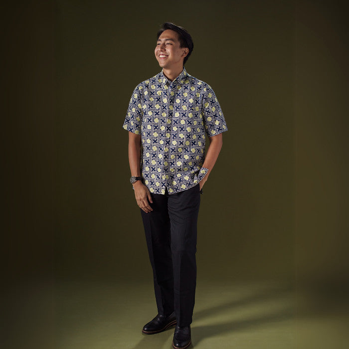 Pakaman - Mandalas Kemeja Batik Pria Premium Lengan Pendek