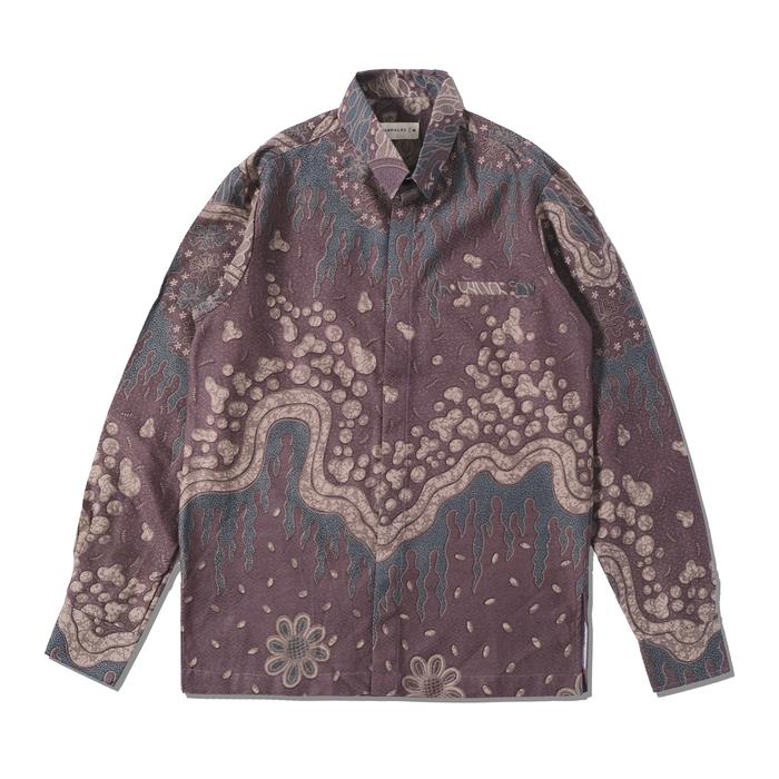 Timine - Mandalas Premium Men's Long Sleeve Batik Shirt