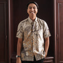 Burtit - Mandalas Kemeja Batik Pria Premium Lengan Pendek - Mandalas