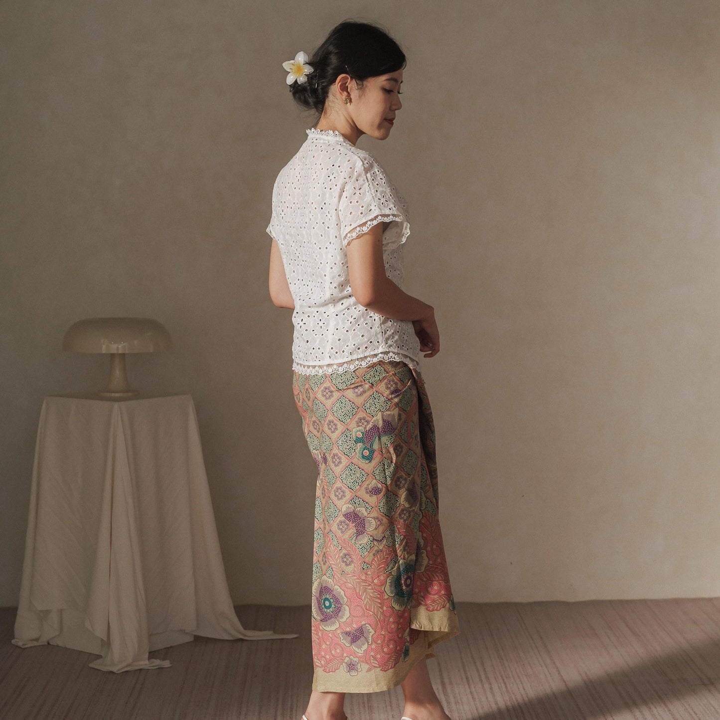 Dara - Mandalas Premium Women's Batik Wrap Skirt