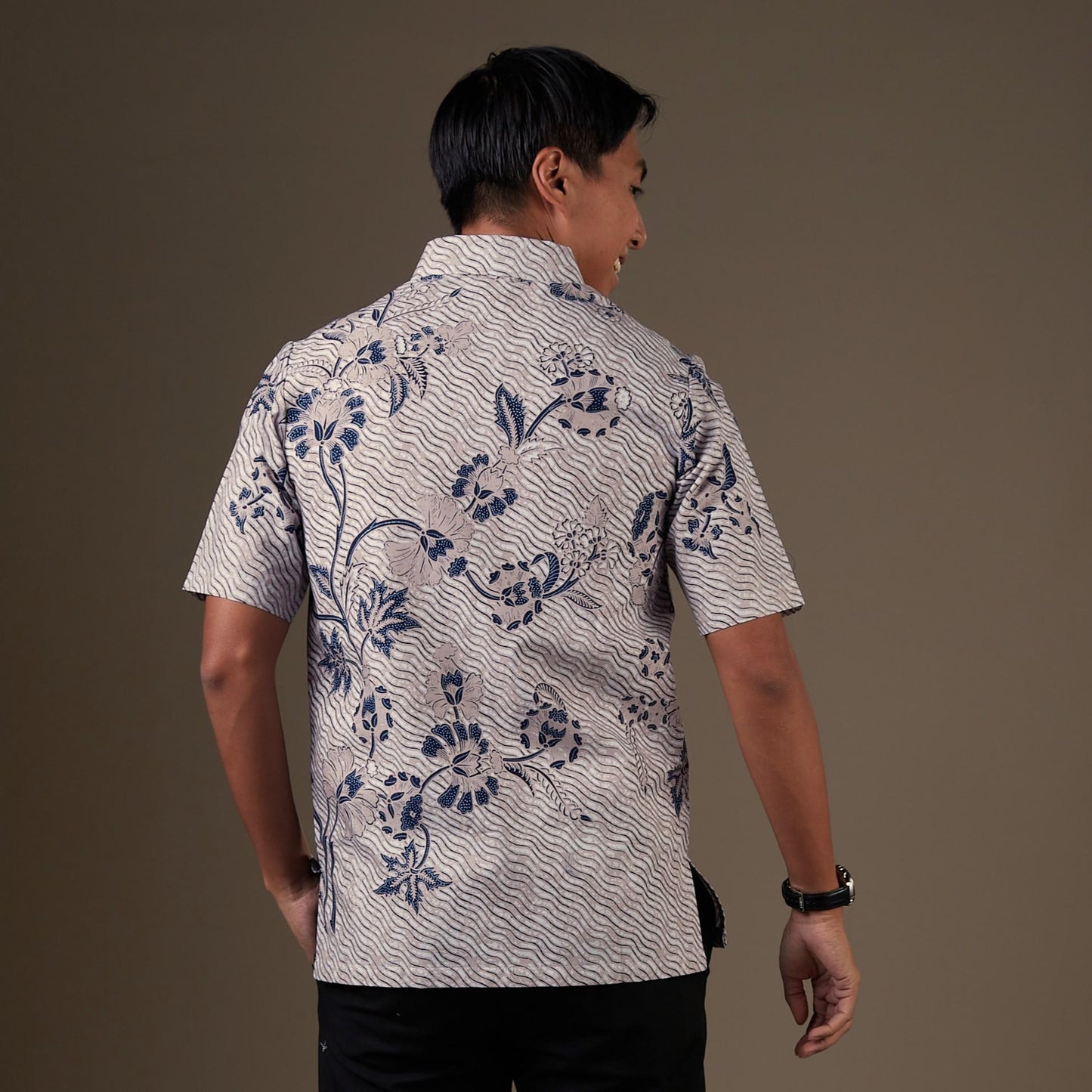 Natami - Mandalas Kemeja Batik Pria Premium Lengan Pendek