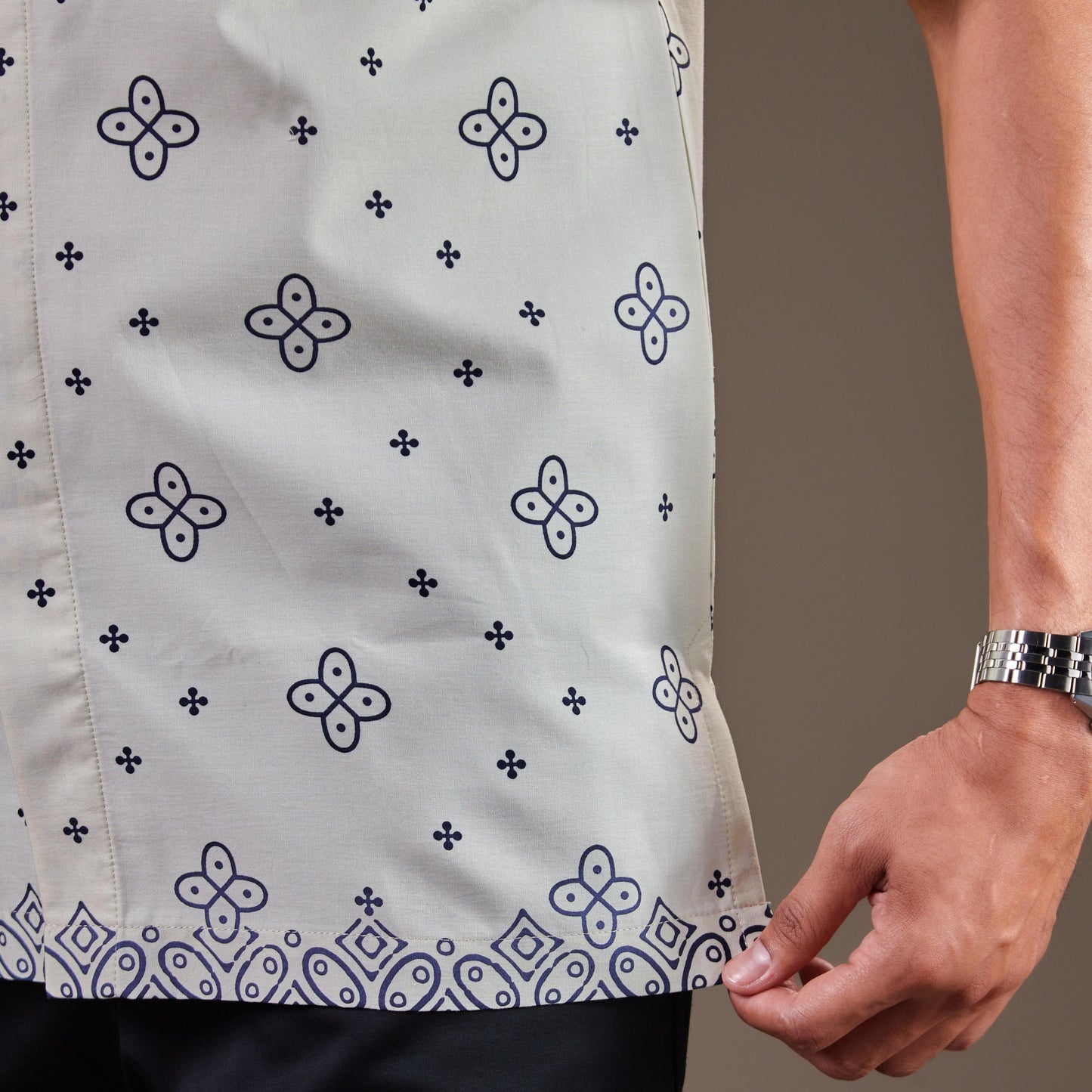 Bangi - Mandalas Premium Men's Short Sleeve Batik Shirt