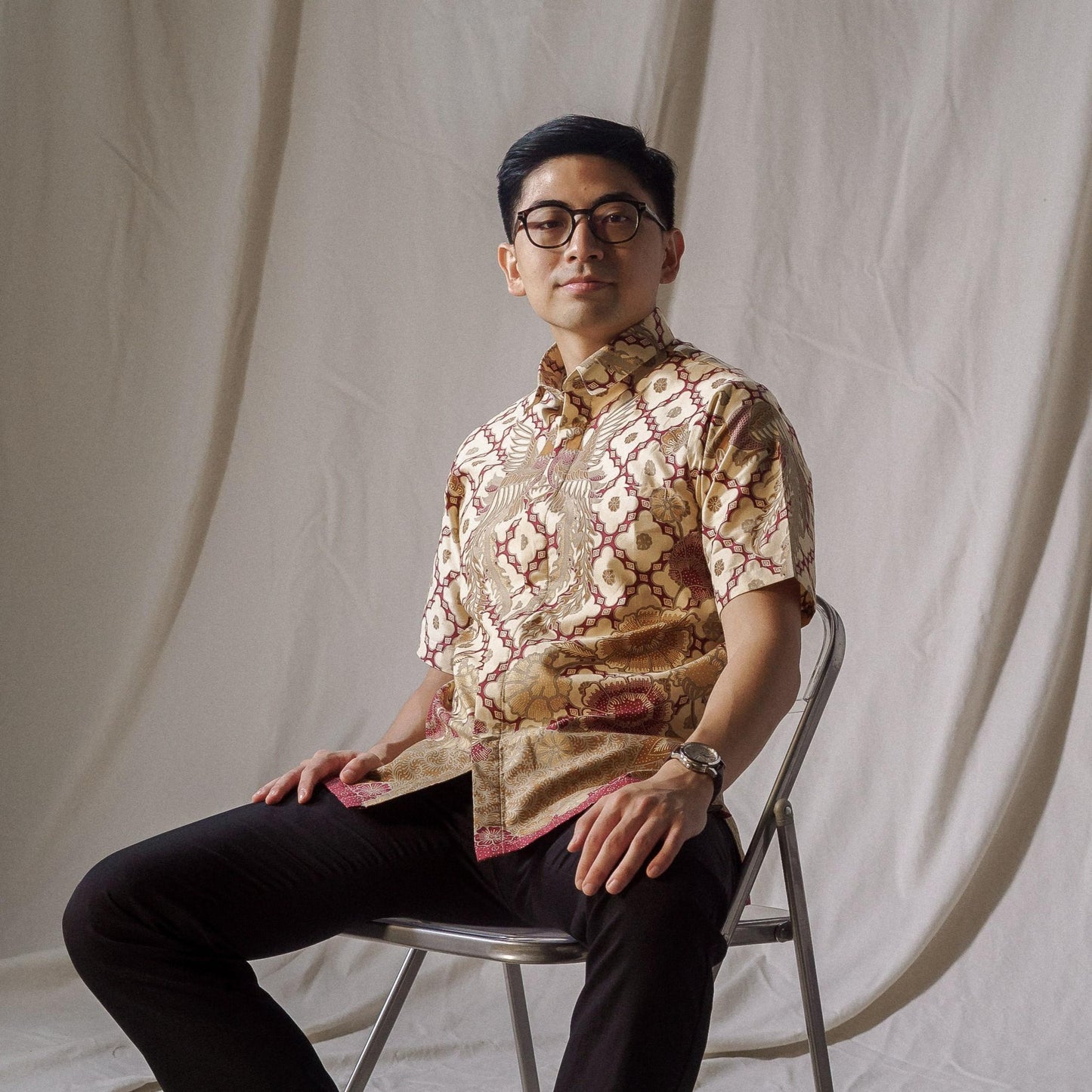 Kuncup - Mandalas Kemeja Batik Pria Premium Lengan Pendek