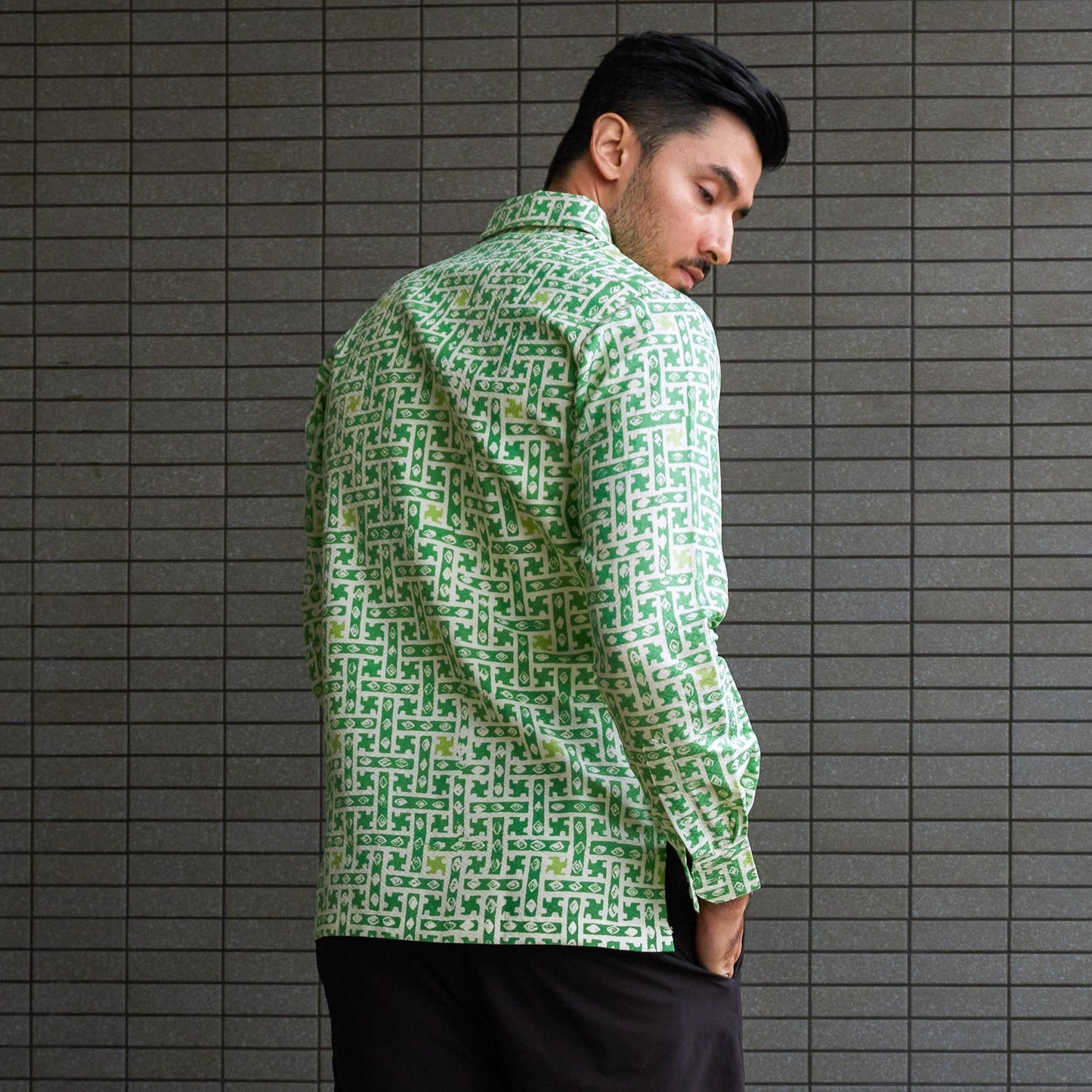 Sajau - Mandalas Kemeja Batik Pria Premium Lengan Panjang