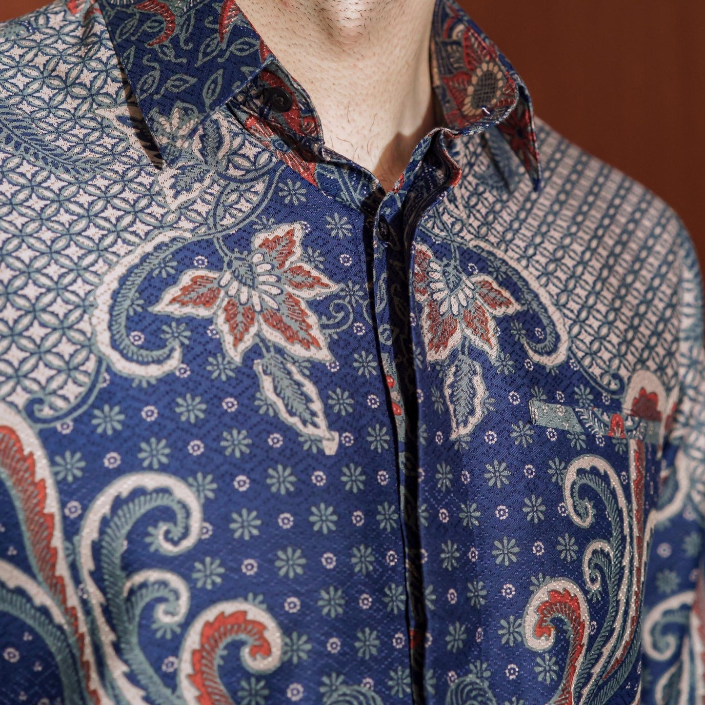 Dharma - Mandalas Kemeja Batik Pria Premium Lengan Panjang