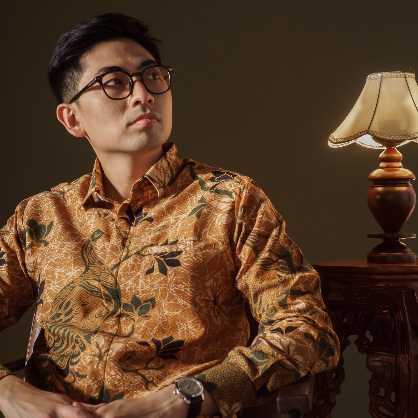 Vertit - Mandalas Kemeja Batik Pria Premium Lengan Panjang