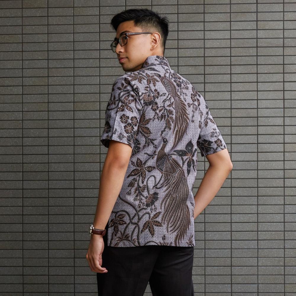 Cendrabu - Mandalas Kemeja Batik Pria Premium Lengan Pendek