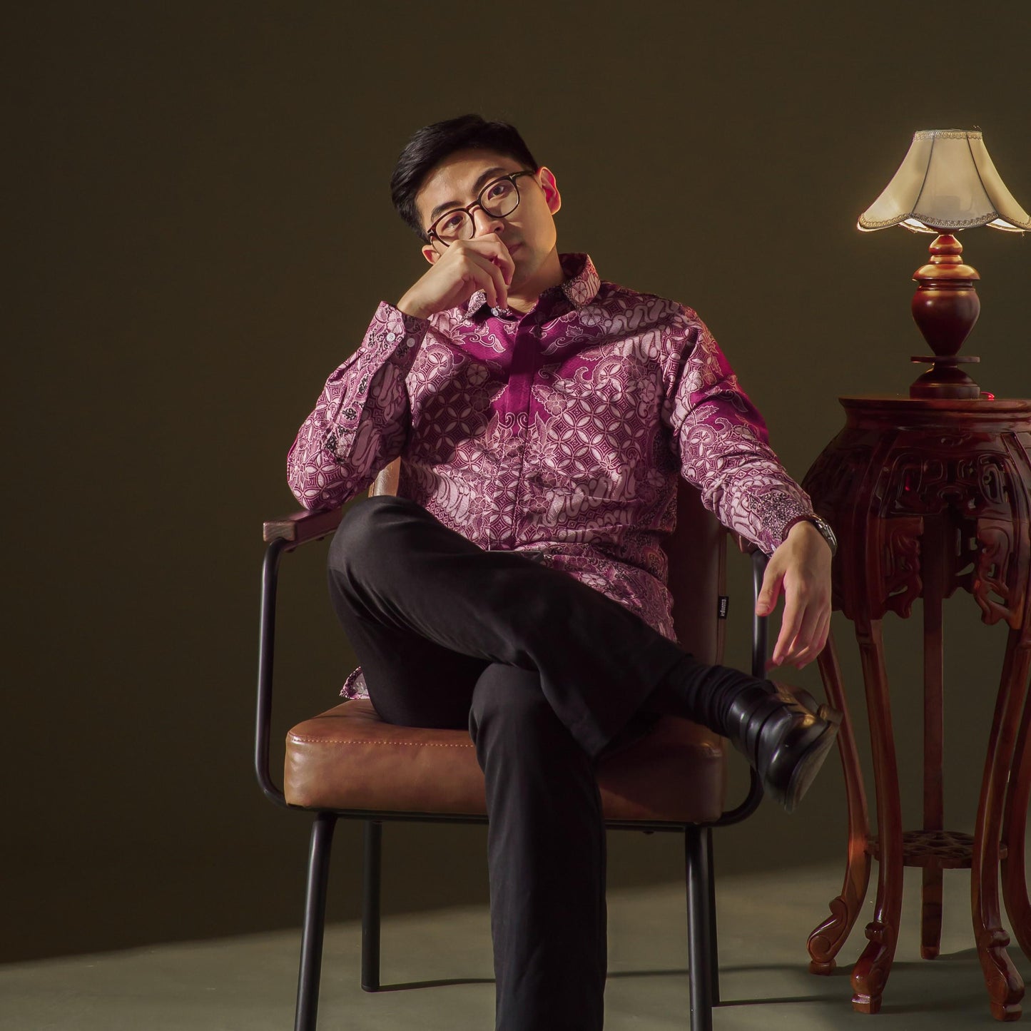 Medura - Mandalas Kemeja Batik Pria Premium Lengan Panjang