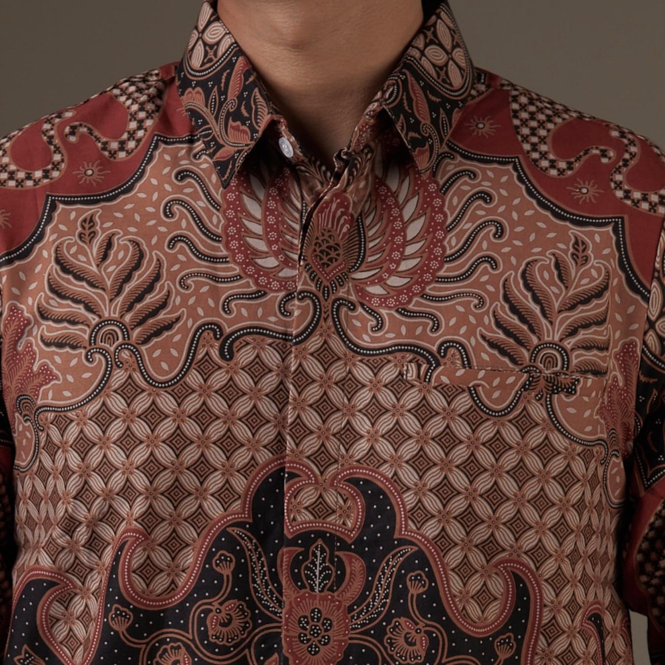 Golla - Mandalas Kemeja Batik Pria Premium Lengan Panjang
