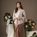 Dalilah Lengan Panjang - Mandalas Atasan Kebaya Set Wanita Outer Batik Bordir Modern - Mandalas