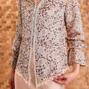 Dalilah Long Sleeve - Mandalas Women’s Modern Viscose Blouse - Mandalas
